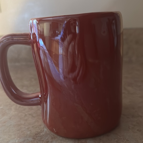 Disney Princess x Rae Dunn "Snow White" Red Iridescent Ceramic Coffee Cup - Picture 2 of 5